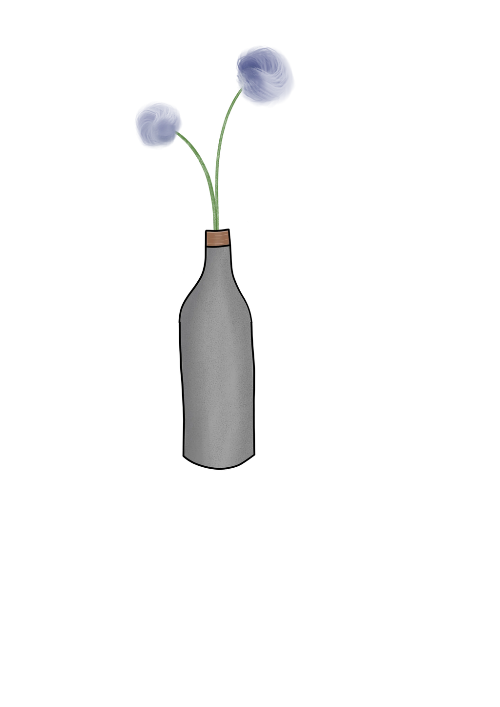 Berg telysholder Wieko